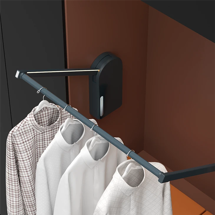 Bedroom Smart Wardrobe Electric Lifting Clothes Rod