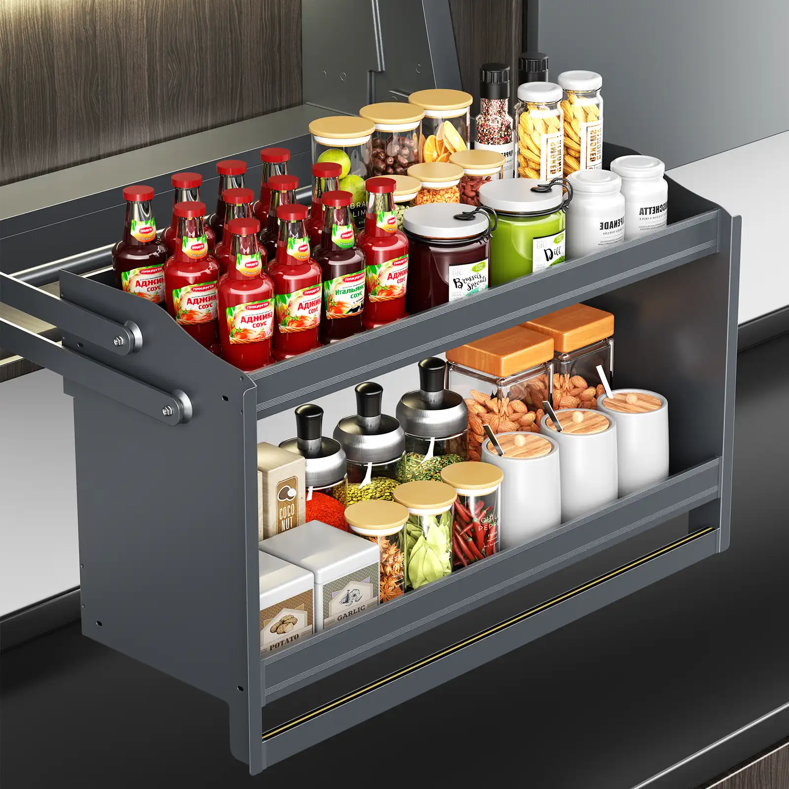 Electric Pull Down Basket Electric Pull Down Basket